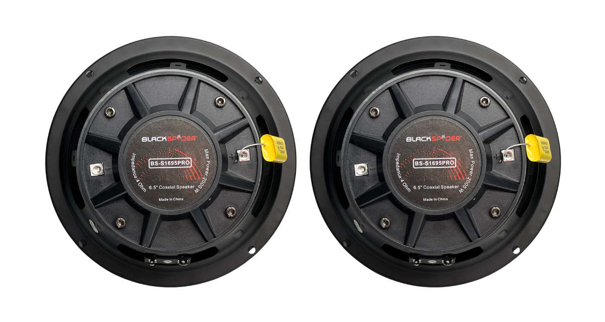 Blackspider Bs-S1695pro 6" 2000W Pro Speaker