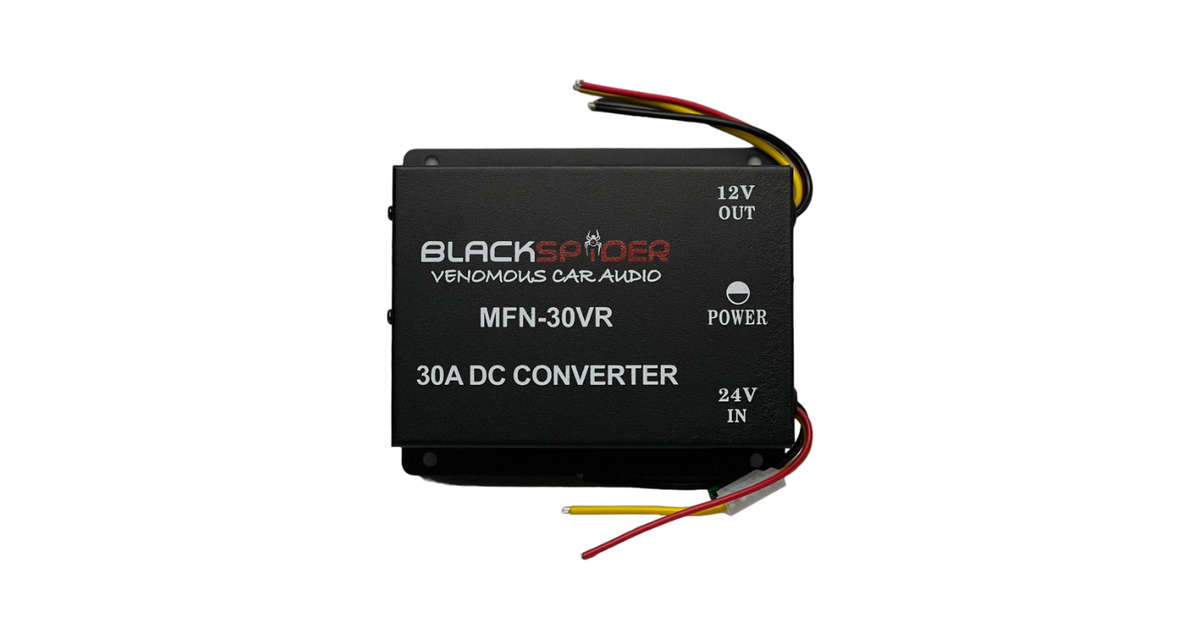 Blackspider Mfn30vr 24V To 12V 30A Dc Convertor