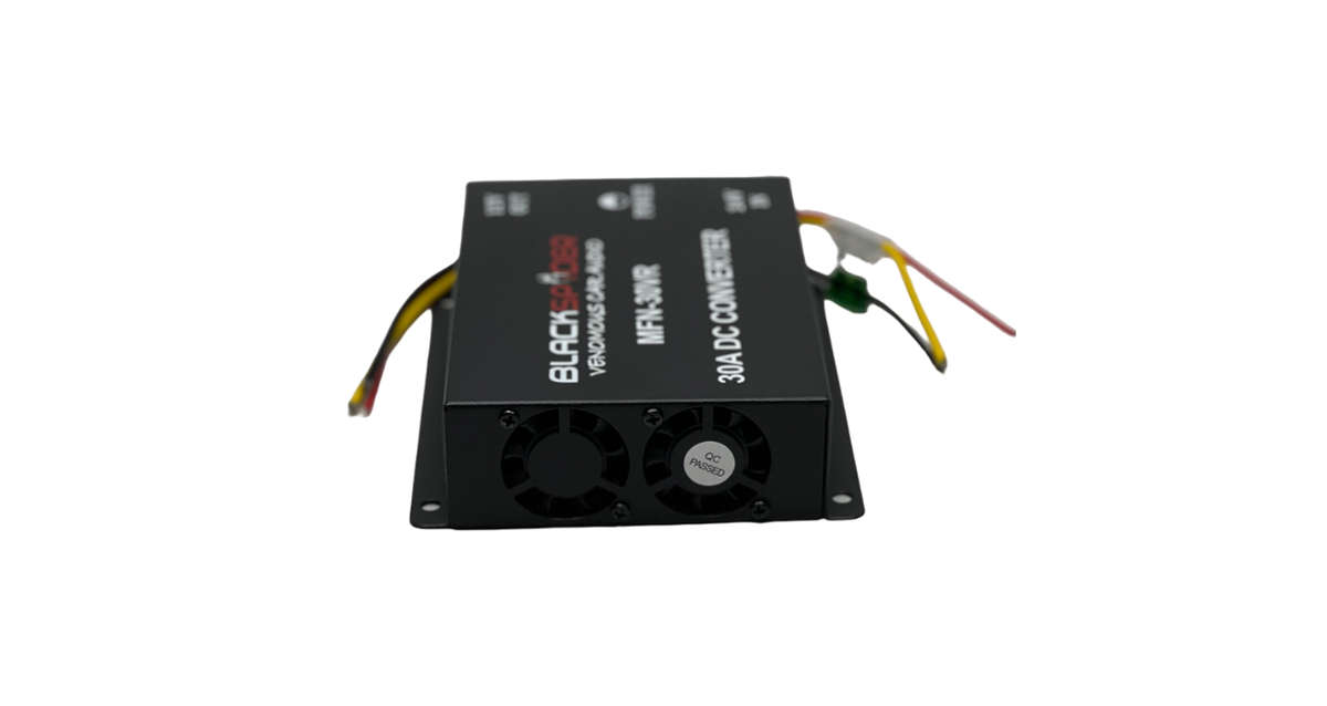 Blackspider Mfn30vr 24V To 12V 30A Dc Convertor