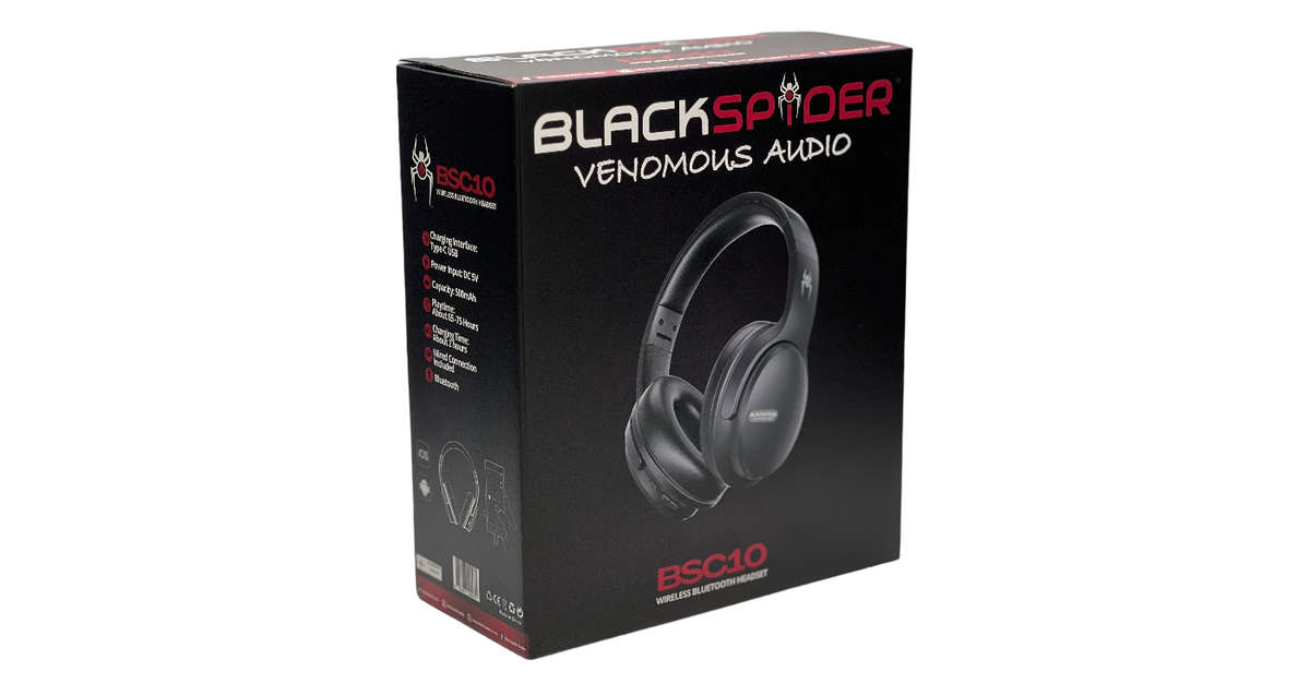 Blackspider Bsc10 Bluetooth Headphones