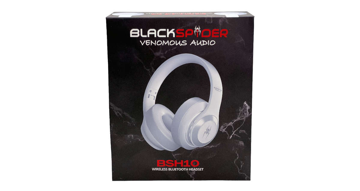 Blackspider Bsh10 Bluetooth Headphones With Rgb Lighting