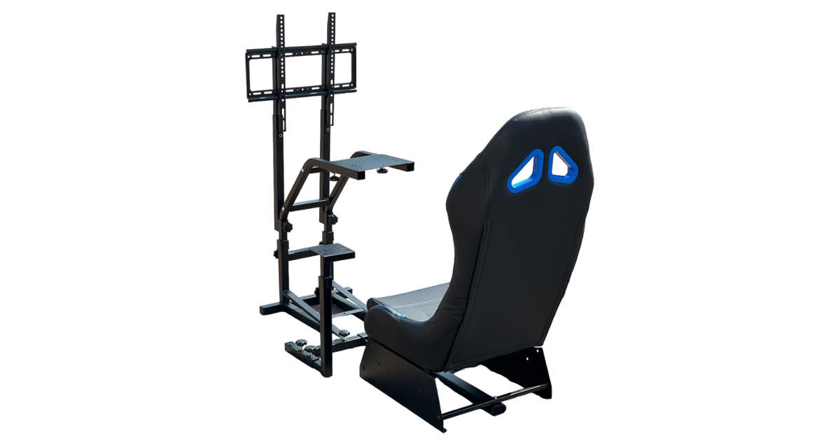 BlackSpider BSVR007 Racing Simulator Seat Black Blue