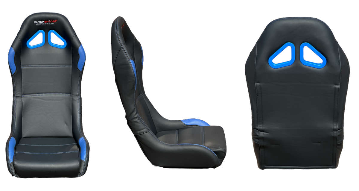 BlackSpider BSVR007 Racing Simulator Seat Black Blue