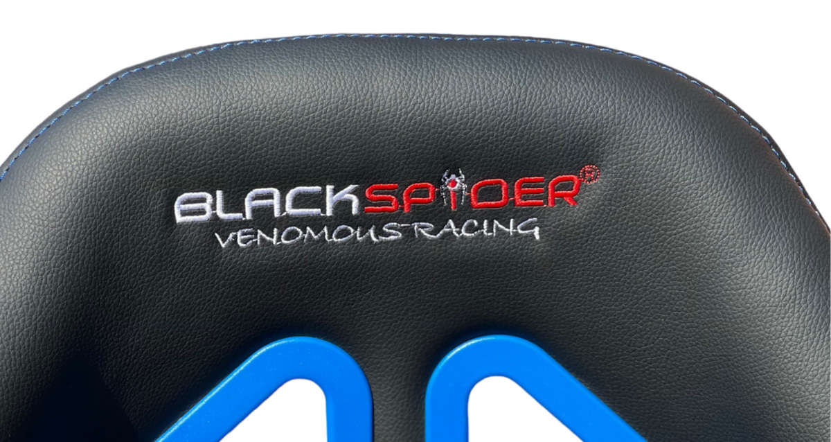 BlackSpider BSVR007 Racing Simulator Seat Black Blue