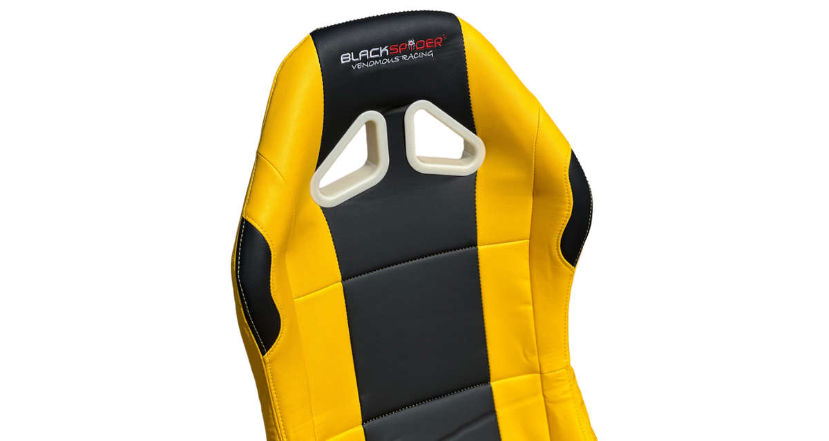 BlackSpider BSVR002 Racing Simulator Seat Yellow Black