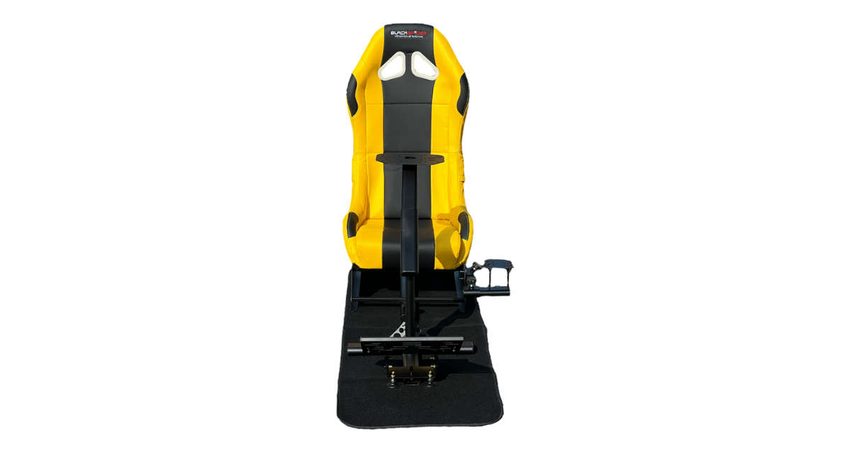 BlackSpider BSVR002 Racing Simulator Seat Yellow Black