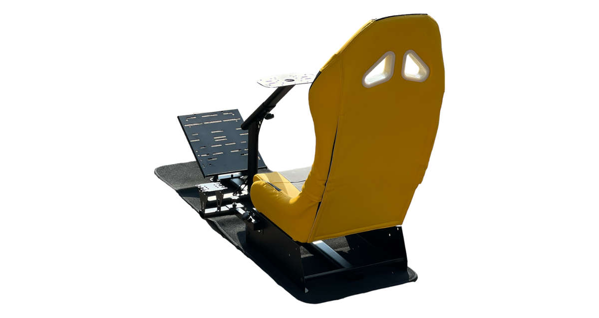 BlackSpider BSVR002 Racing Simulator Seat Yellow Black