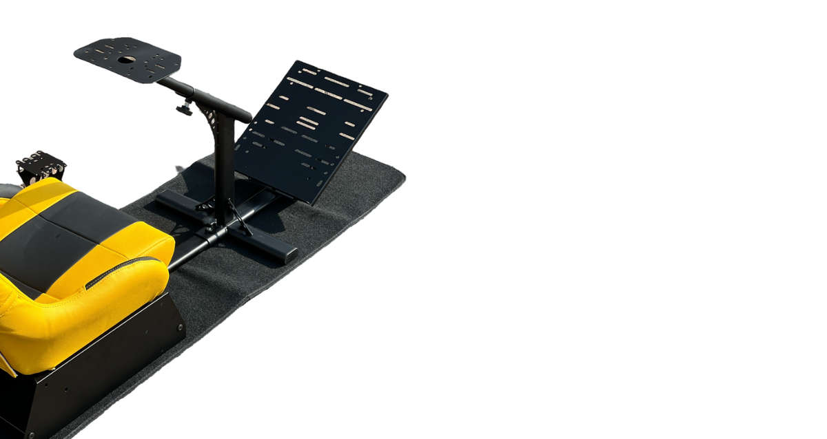 BlackSpider BSVR002 Racing Simulator Seat Yellow Black