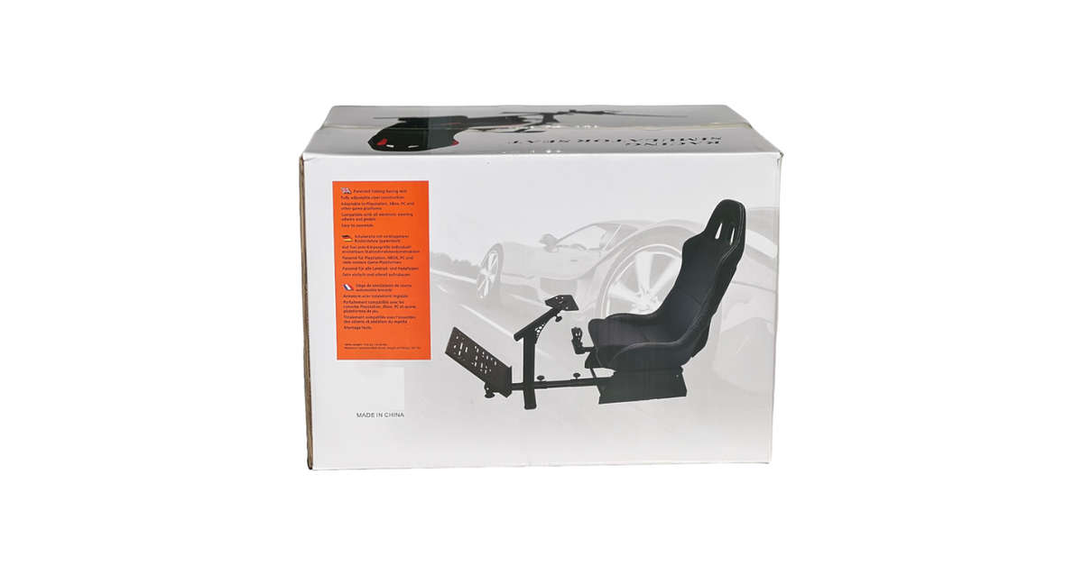 BlackSpider BSVR002 Racing Simulator Seat Yellow Black