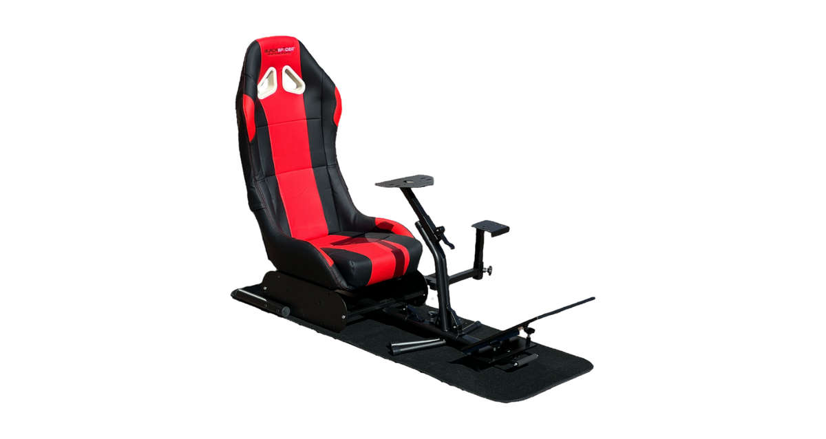BlackSpider BSVR006 Racing Simulator Seat Red Black