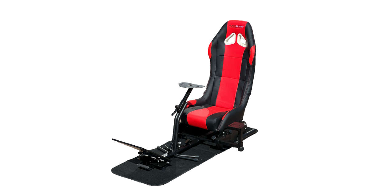 BlackSpider BSVR006 Racing Simulator Seat Red Black