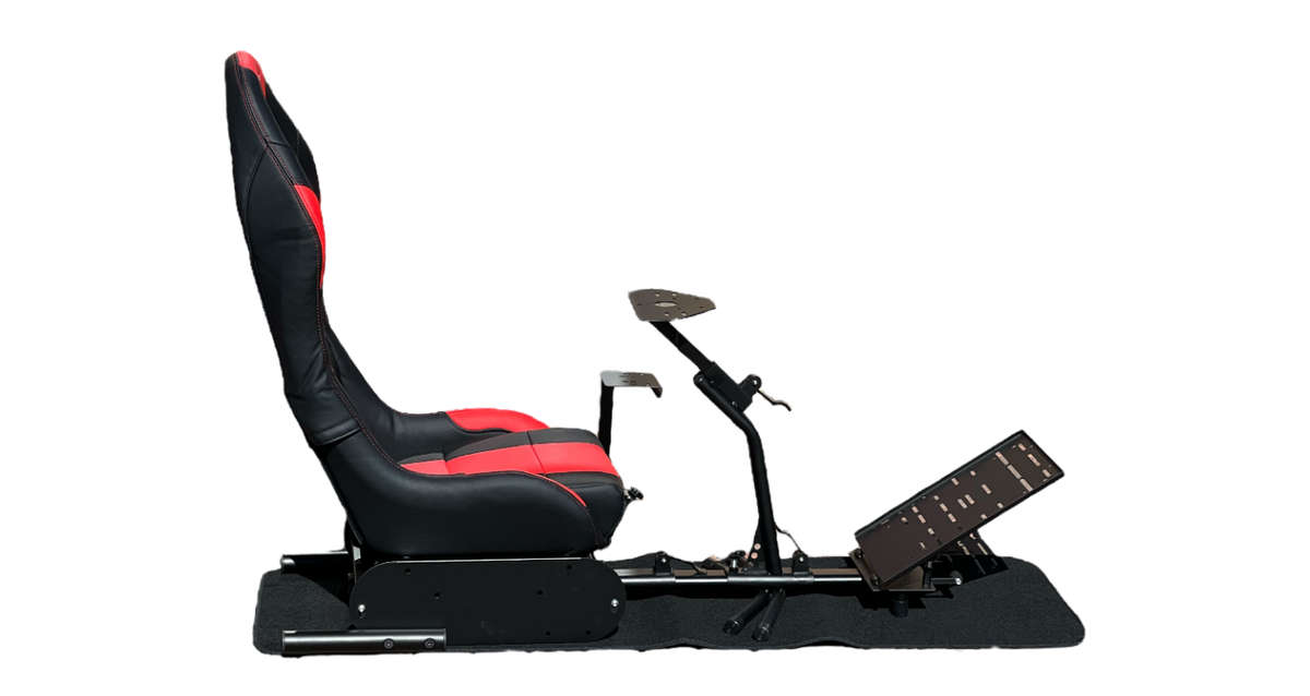 BlackSpider BSVR006 Racing Simulator Seat Red Black