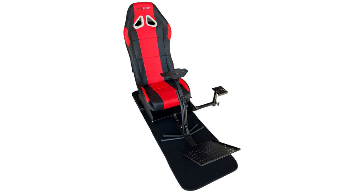 BlackSpider BSVR006 Racing Simulator Seat Red Black