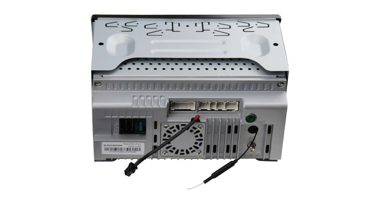 BlackSpider BSDD1470LB 2Din Wireless Apple CarPlay Android Auto Radio Long Base