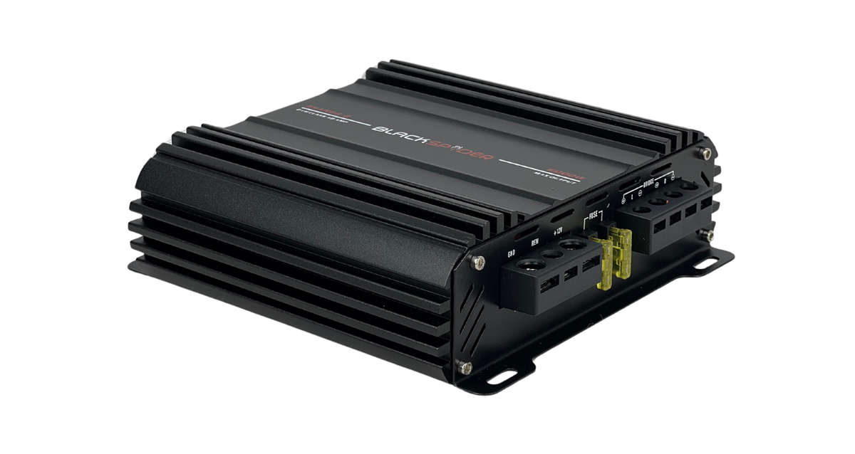 BlackSpider BSAR60.2 Rogue Series 6000W 2 Channel Amplifier