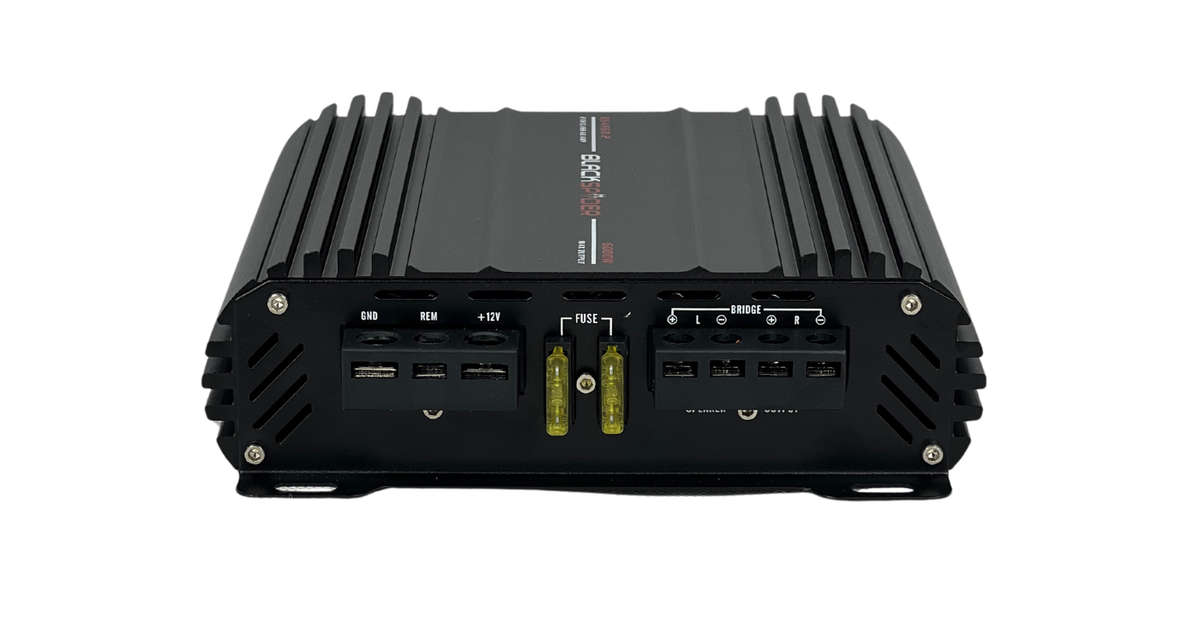 BlackSpider BSAR60.2 Rogue Series 6000W 2 Channel Amplifier
