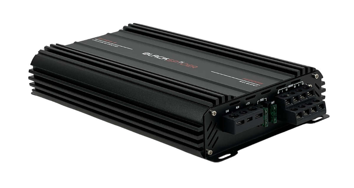 BlackSpider BSAR16.4 Rogue Series 16000W 4 Channel Amplifier