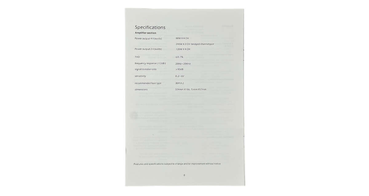 BlackSpider BSAR16.4 Rogue Series 16000W 4 Channel Amplifier