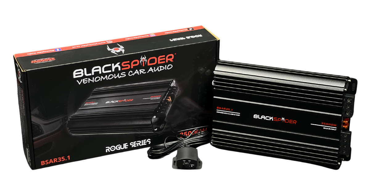 BlackSpider BSAR35.1 Rogue Series 35000W Monoblock Amplifier
