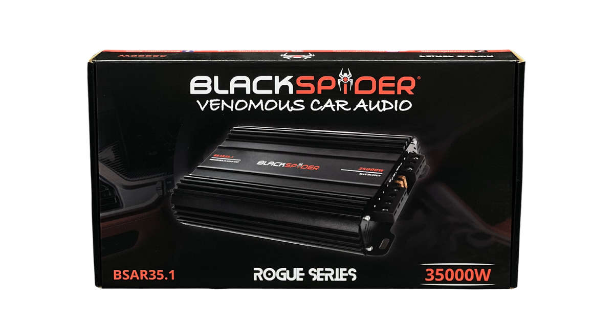 BlackSpider BSAR35.1 Rogue Series 35000W Monoblock Amplifier
