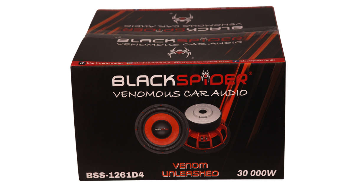 BlackSpider 12 30000W Venom Unleashed Subwoofer