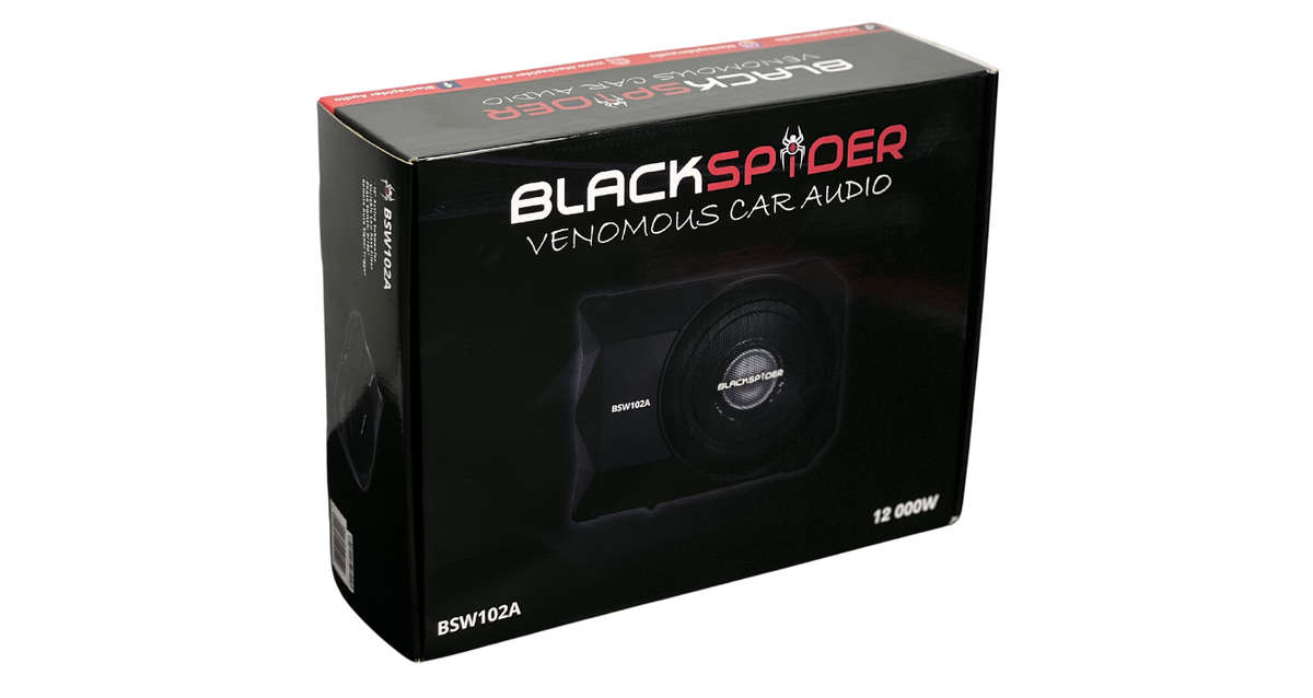 Blackspider Bsw102a 10" 12000W Active Subwoofer