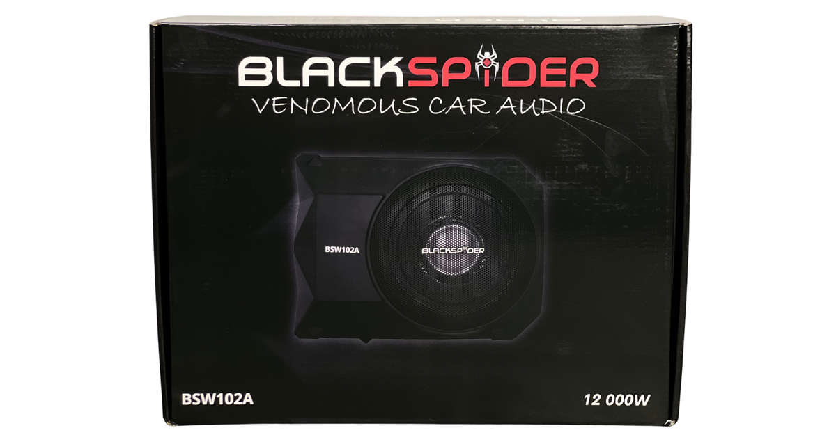 Blackspider Bsw102a 10" 12000W Active Subwoofer