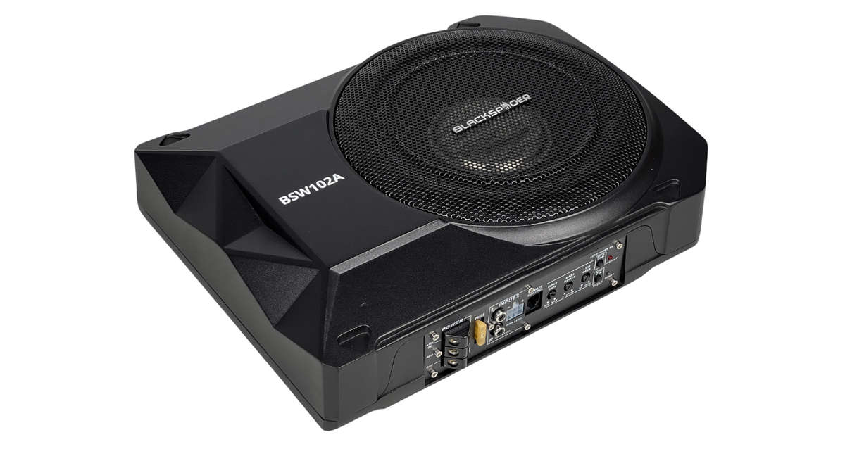Blackspider Bsw102a 10" 12000W Active Subwoofer