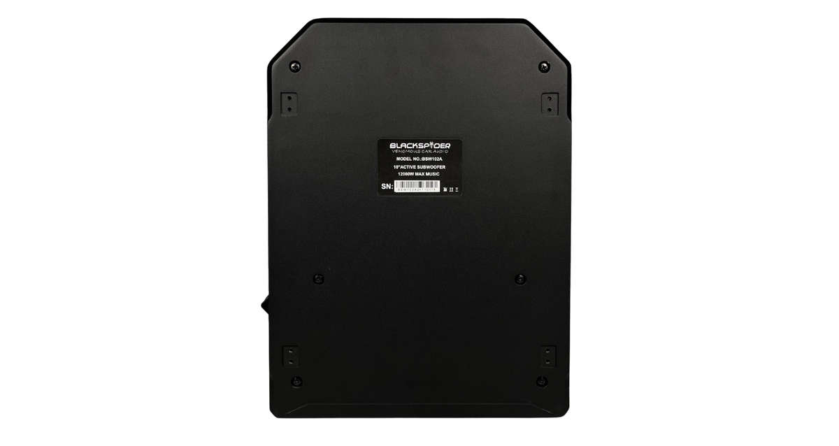 Blackspider Bsw102a 10" 12000W Active Subwoofer
