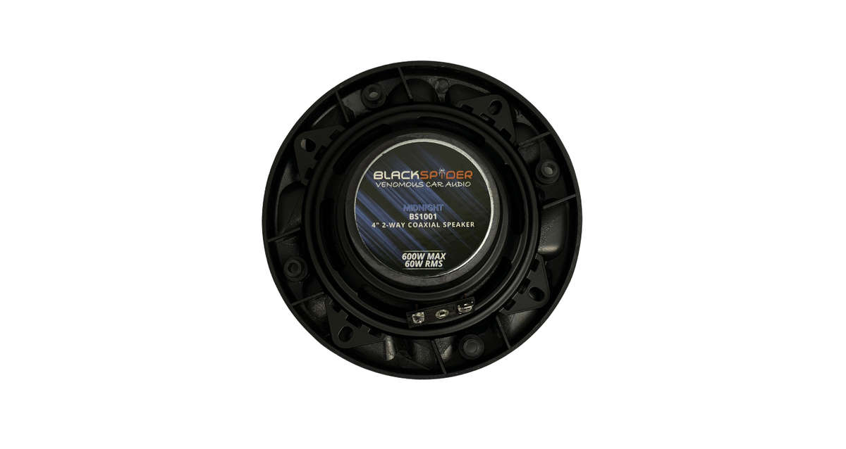 Blackspider Bs1001 4" 600W 2-Way Coaxial Speaker