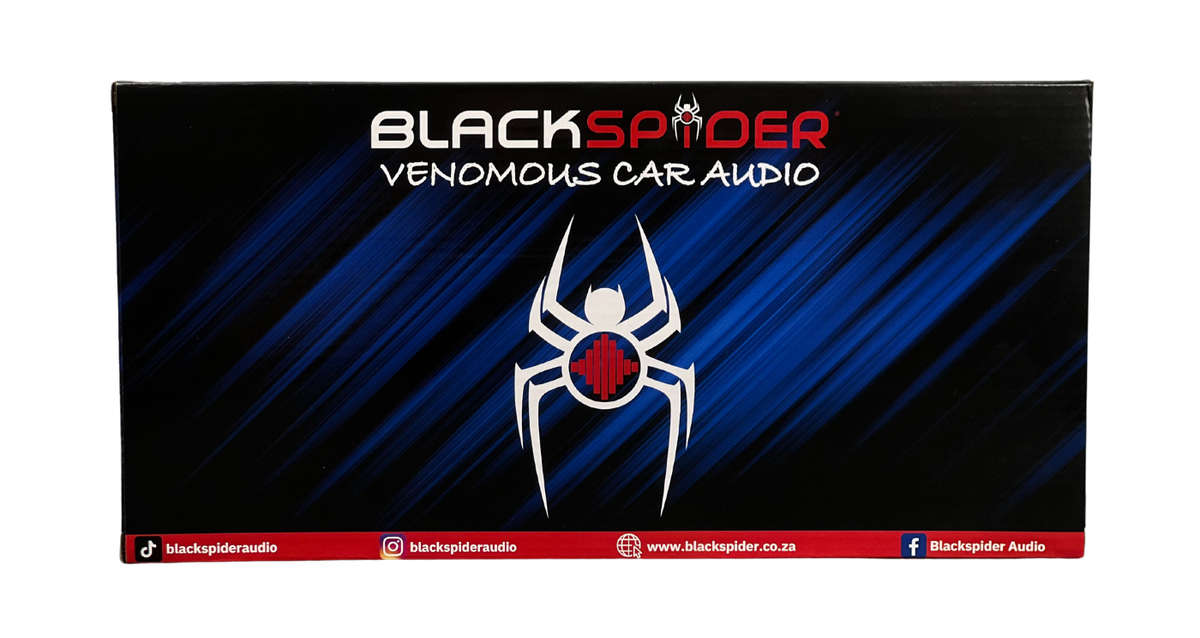 BlackSpider BS1601 6.5 3-Way Coaxial Speaker 1000w