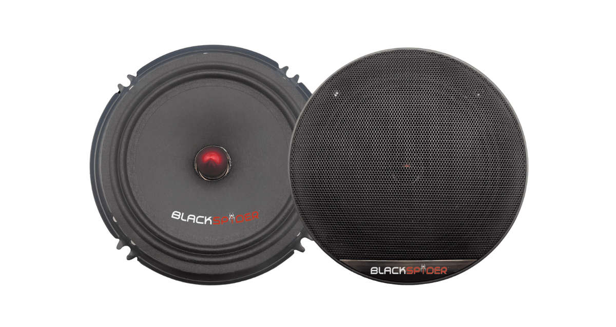 Blackspider BS65SUPRO+ 6 1800W Pro SHADO SERIES Speaker