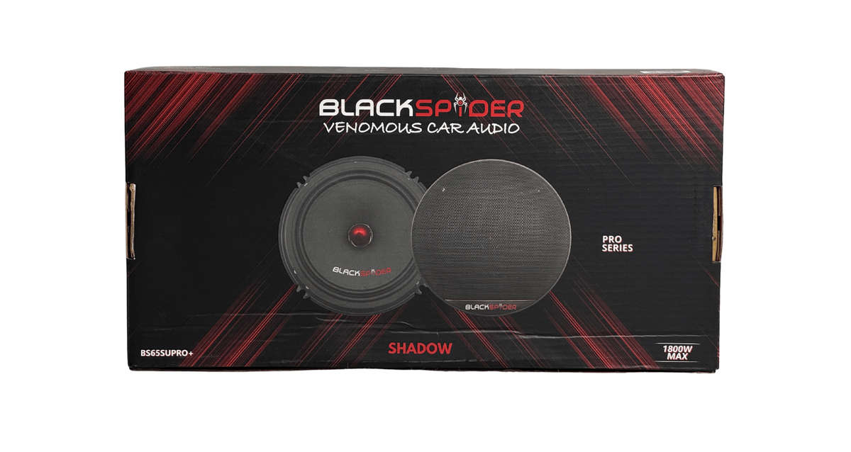 Blackspider BS65SUPRO+ 6 1800W Pro SHADO SERIES Speaker
