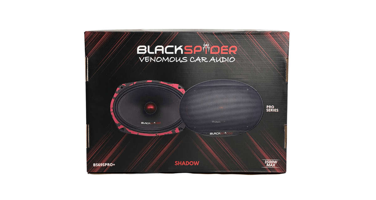 Blackspider BS69SPRO+ 6X9 3500W Pro SHADO SERIES Speaker