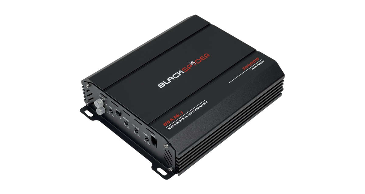 BlackSpider BSA36.1 36000W Mono Block Amplifier