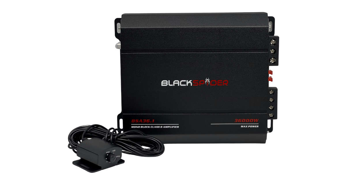 BlackSpider BSA36.1 36000W Mono Block Amplifier