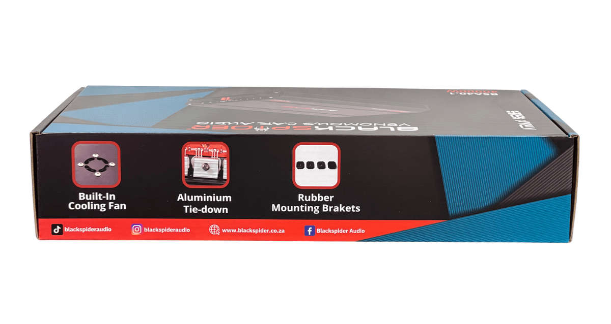 BlackSpider BSA36.1 36000W Mono Block Amplifier