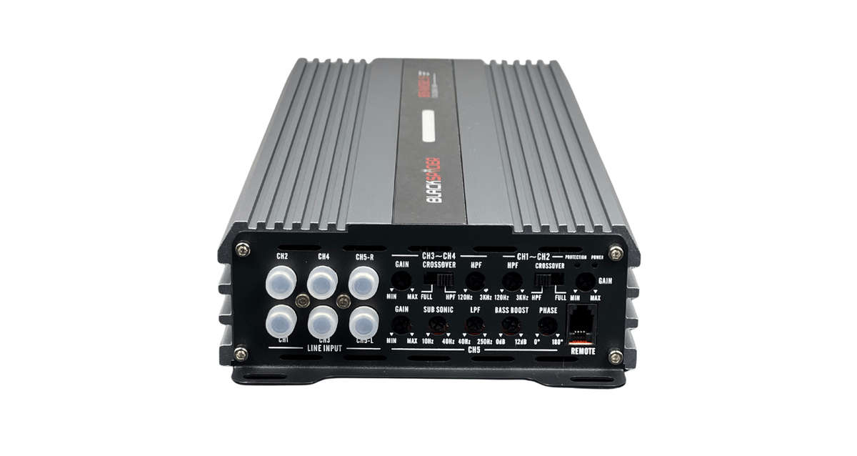 Blackspider Bsah32.5 32500W 5 Channel Amplifier