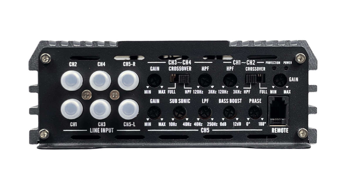 Blackspider Bsah32.5 32500W 5 Channel Amplifier