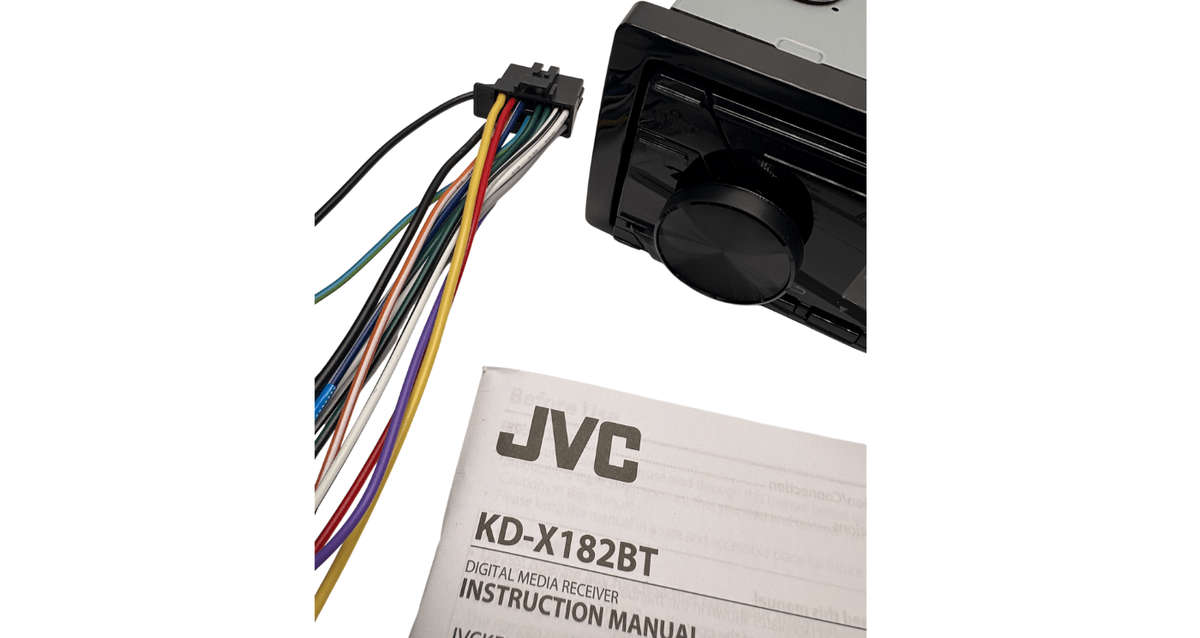 JVC KD-X182BT Digital Media Player with USB and AUX