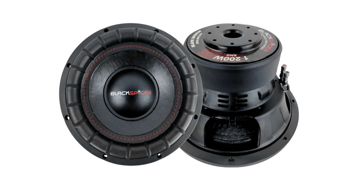 BlackSpider Black Widow BSW-BW12D4 12" 25000W DVC Subwoofer