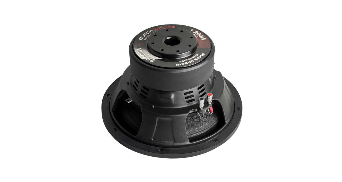 BlackSpider Black Widow BSW-BW12D4 12" 25000W DVC Subwoofer