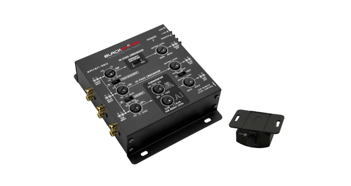 Blackspider Raven-360 3-Way Crossover