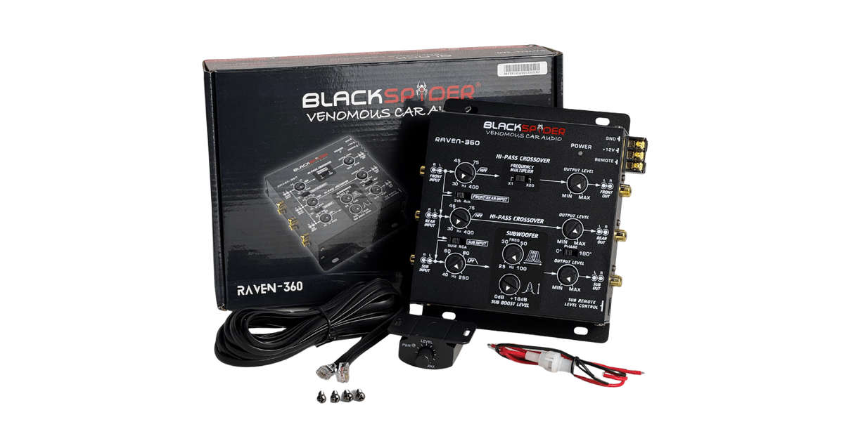 Blackspider Raven-360 3-Way Crossover