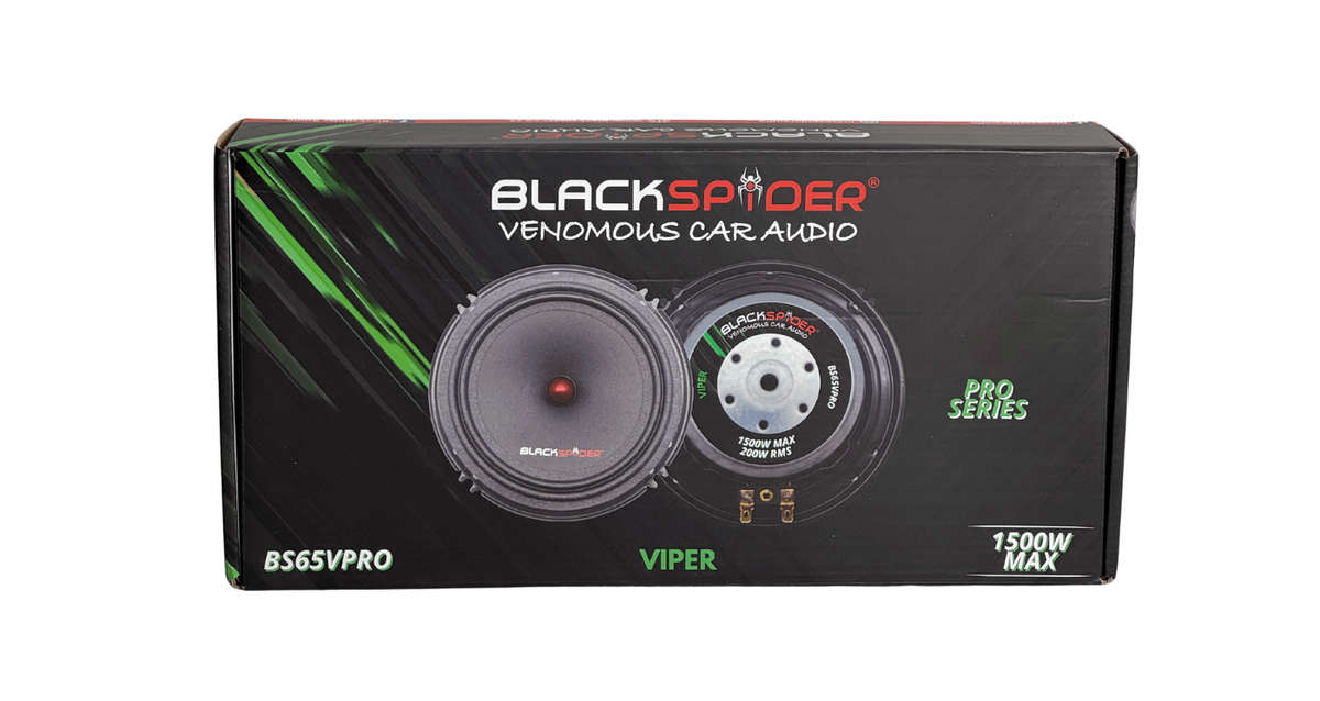 Blackspider Viper BS65V Pro 6.5" 1500W Speaker