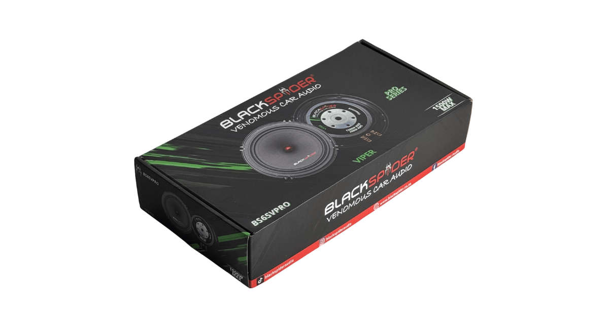 Blackspider Viper BS65V Pro 6.5" 1500W Speaker