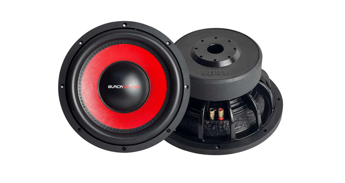 Blackspider Venom Unleashed BSS-126D4 12" 40000W Subwoofer