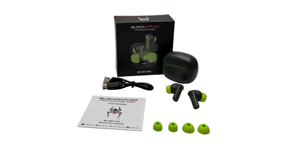 BlackSpider BSE001 ANC PRO Earbuds