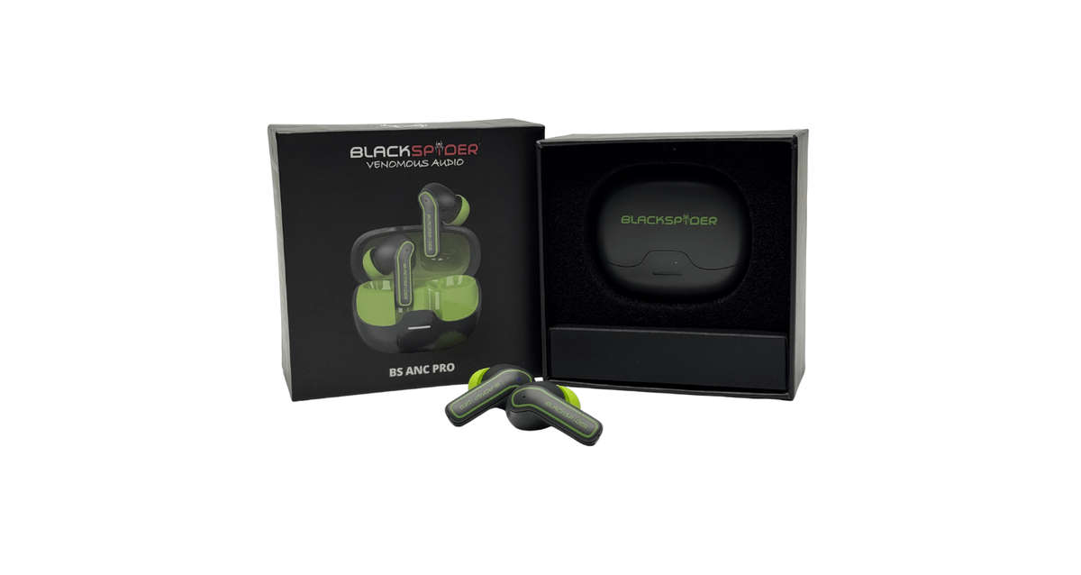 BlackSpider BSE001 ANC PRO Earbuds