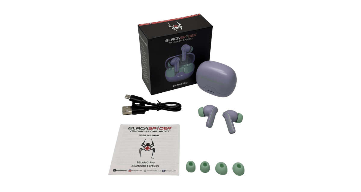 Blackspider BSE002 ANC Pro Bluetooth Earbuds